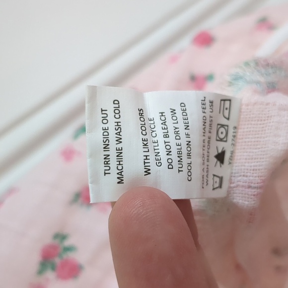 Up To 6M Mudpie Pink Floral Lightweight Sleepsack Mud Pie With Matching Pouch - Picture 9 of 14